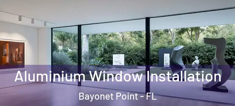  Aluminium Window Installation Bayonet Point - FL