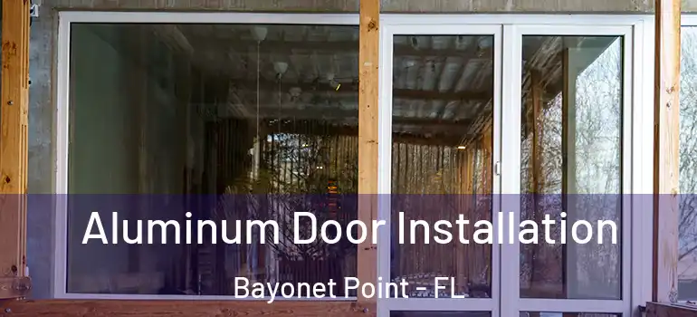  Aluminum Door Installation Bayonet Point - FL