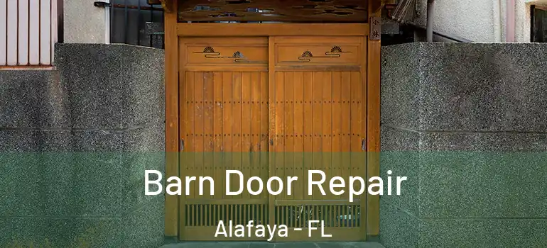 Barn Door Repair Alafaya - FL