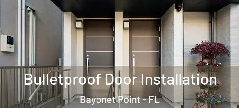  Bulletproof Door Installation Bayonet Point - FL