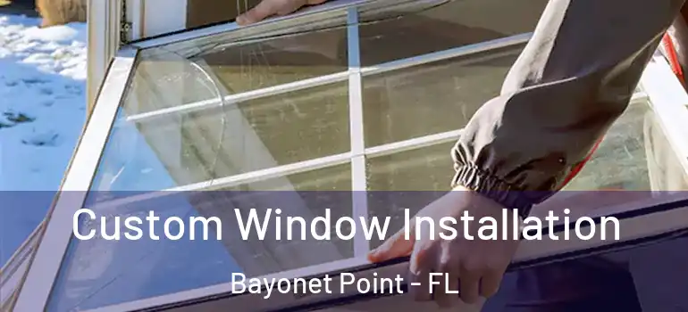  Custom Window Installation Bayonet Point - FL
