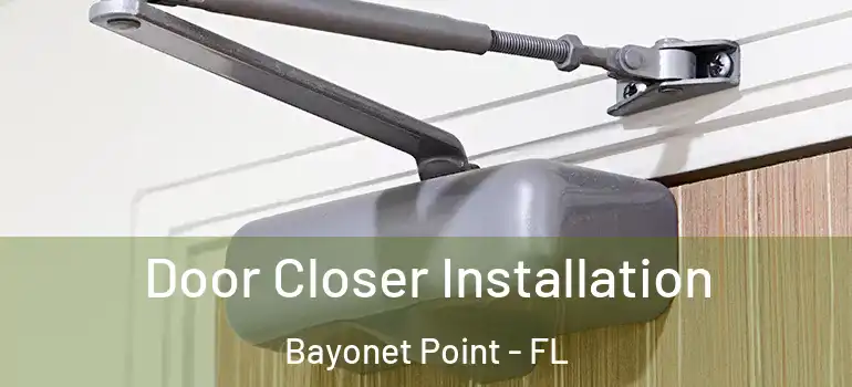 Door Closer Installation Bayonet Point - FL
