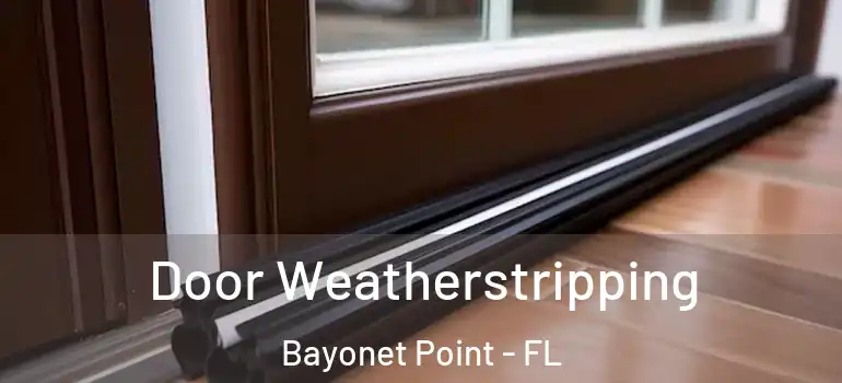  Door Weatherstripping Bayonet Point - FL