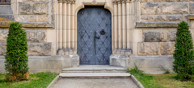 Traditional Double Front Doors in Alafaya, FL