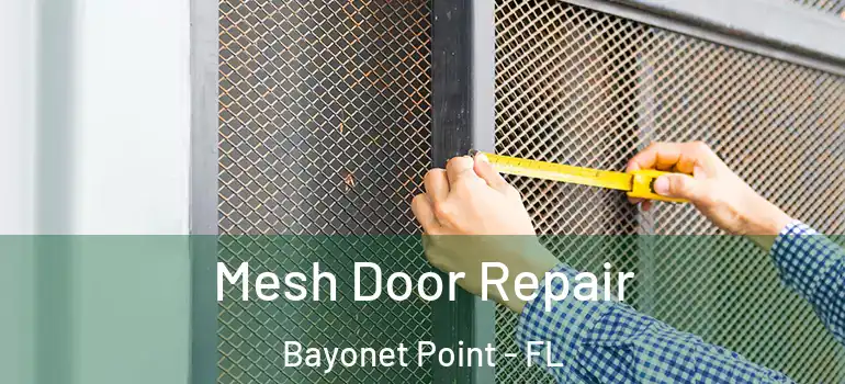  Mesh Door Repair Bayonet Point - FL