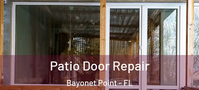  Patio Door Repair Bayonet Point - FL