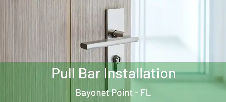  Pull Bar Installation Bayonet Point - FL