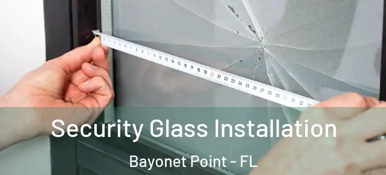  Security Glass Installation Bayonet Point - FL