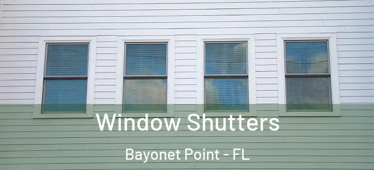  Window Shutters Bayonet Point - FL