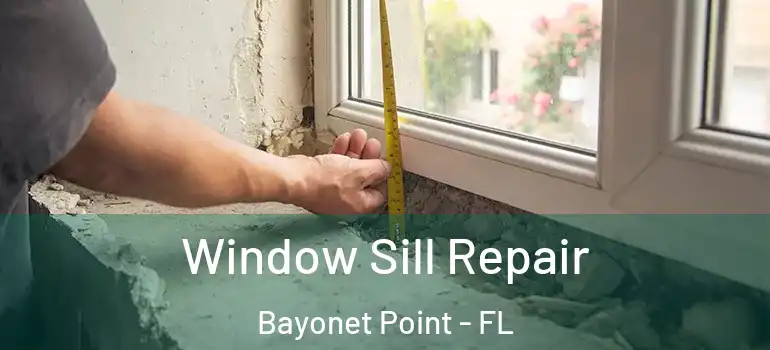  Window Sill Repair Bayonet Point - FL