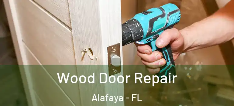 Wood Door Repair Alafaya - FL